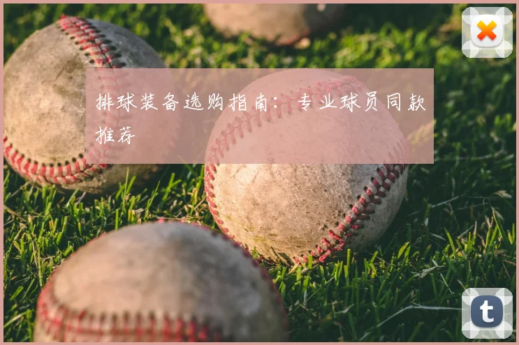 排球装备选购指南：专业球员同款推荐